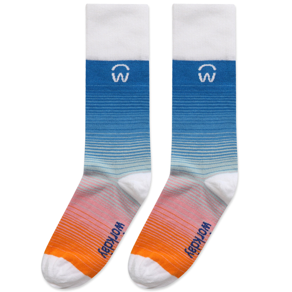 Custom gradient socks